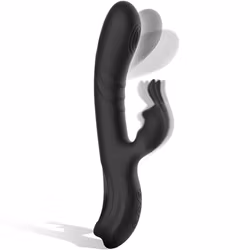 Black & Silver - Jamie, Rabbit stimulator, Black