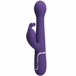 Pretty Love - Dejon rabbit vibrator 3 in 1 multifunction, Purple