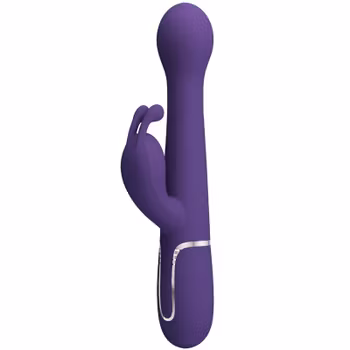Pretty Love - Dejon rabbit vibrator 3 in 1 multifunction, Purple