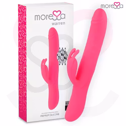 Moressa - Warren, Up & down rabbit vibrator, Pink