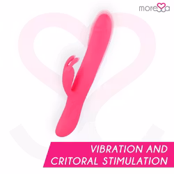 Moressa - Somer, Multiple rotation rabbit vibrator, Pink