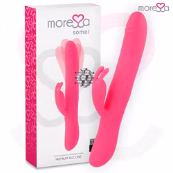 Moressa - Somer, Multiple rotation rabbit vibrator, Pink