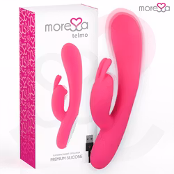 Moressa - Telmo, Superior rabbit vibrator, Pink