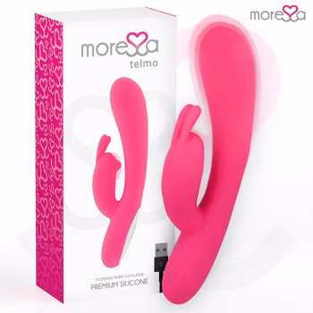 Moressa - Telmo, Superior rabbit vibrator, Pink