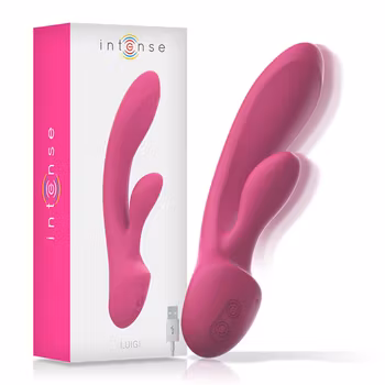 Intense - Luigi, Flexible rabbit vibrator, Pink