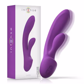 Intense - Luigi, Flexible rabbit vibrator, Purple