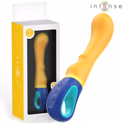 Intense - Shaggy, G-spot vibrator, Yellow
