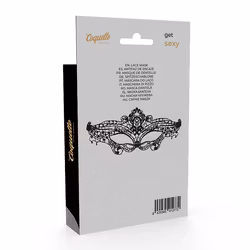 Coquette chic desire - Lace mask, Black
