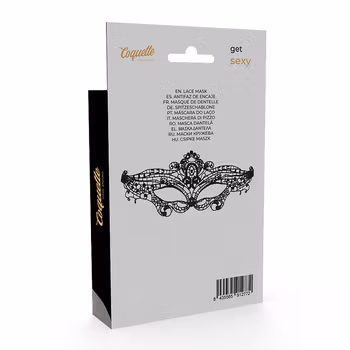Coquette chic desire - Lace mask, Black