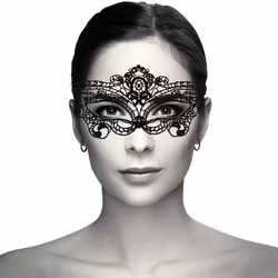 Coquette chic desire - Lace mask, Black