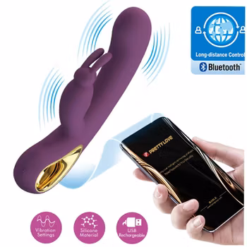 Pretty Love - Liam, Smart rabbit vibrator, Purple