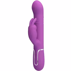 Pretty Love - Coale, 4 in 1 multifunction rabbit vibrator, Purple