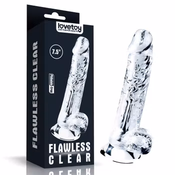 Flawless - Dildo 7.5", Clear