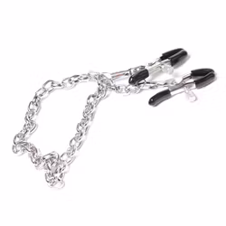Latetobed - Nipple Clamps with Chain, Adjustable