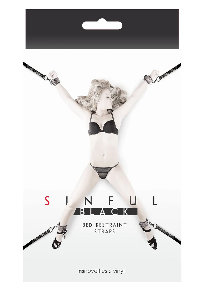 NS Novelties - Sinful, Bed Restraint Straps