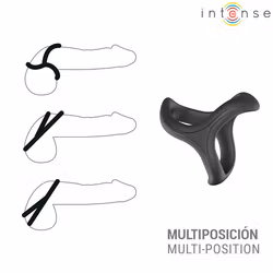 Intense - Alfie, Adjustable triple penis ring model 6