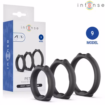 Intense - Peter, Set of 3 penis rings model 9
