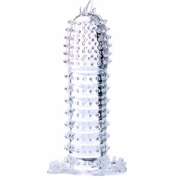 Baile - Penis sleeve with stimulating nubs, Clear