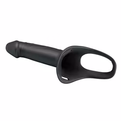 Pretty love - Landon, Vibrating strap-on, Black