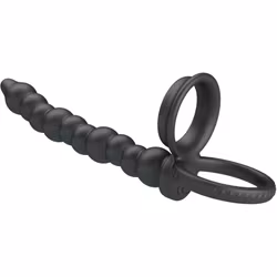 Pretty love - Dillion, Double penetration cock ring, Black