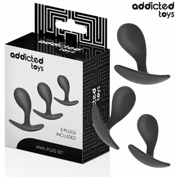 Addicted toys - Set of 3 anal plug model 3