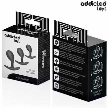 Addicted toys - Set of 3 anal plug model 3