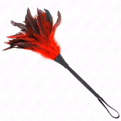 Kink - Maids feather tickler, Red