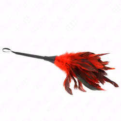 Kink - Maids feather tickler, Red