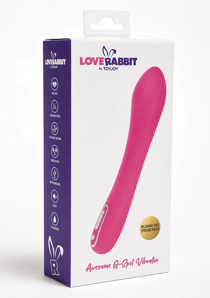 Love Rabbit - Awesome G-spot Vibrator, Pink