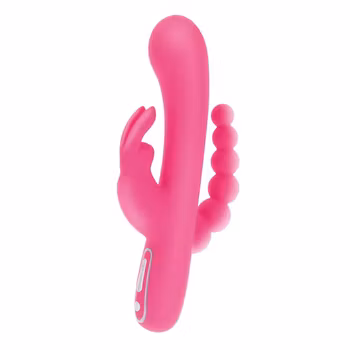 Love Rabbit - Triple Pleasure Vibrator, Pink