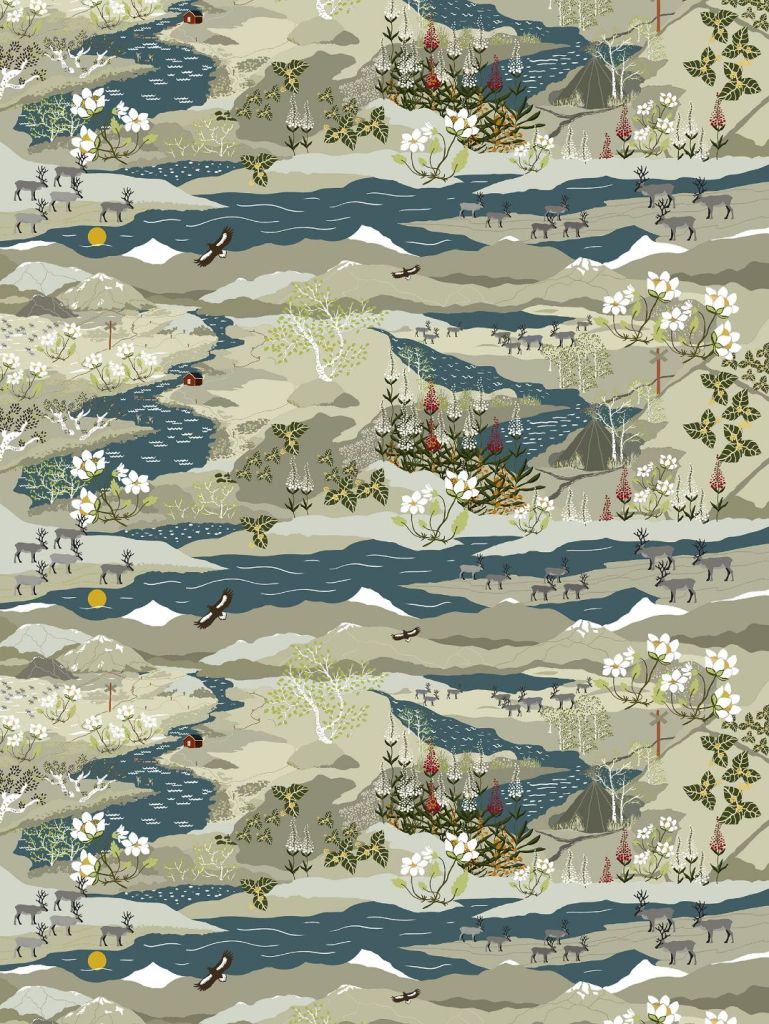 Fjällvandring - Turkos