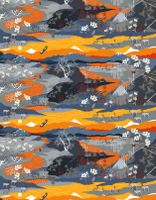 Fjällvandring- orange
