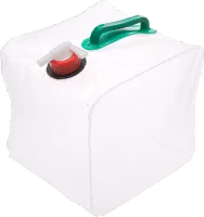 Vattendunk med handtag och kran hopfällbar