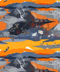 Trikå - Fjällvandring Orange