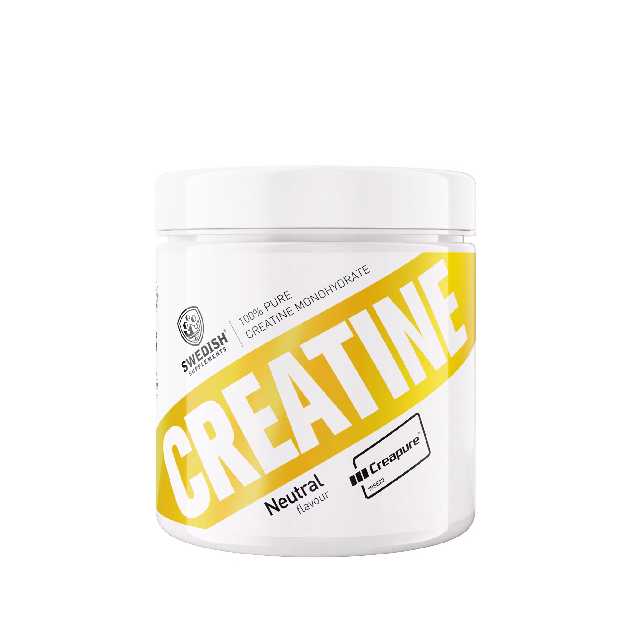 Creatine Powder Creapure kreatinmonohydrat 300g från Swedish Supplements - kosttillskott för hockeyspelare