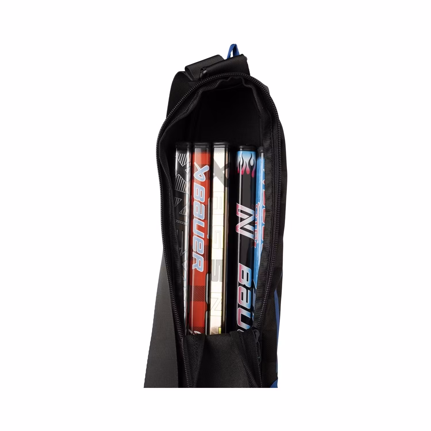 Bauer Mystery Minis Stick Bag med dina Bauer Mystery Mini Sticks i väskan