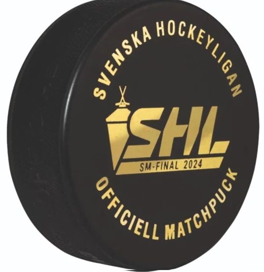 Hockeypuckar med tryck