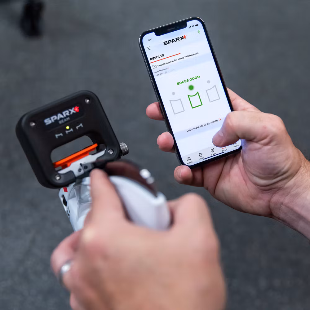 Sparx BEAM vinkelmätare app