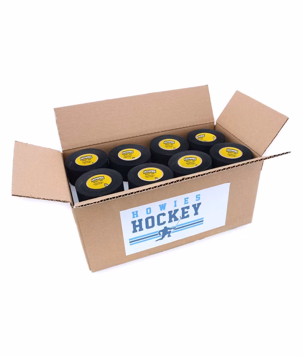 Howies tygtejp svart och vit – köp i 5, 10 eller 20-pack