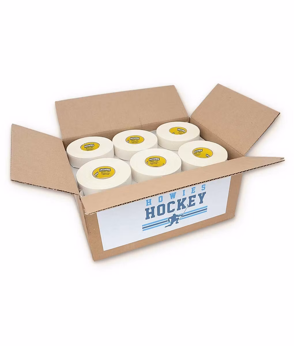 Howies hockeytejp vit – slitstark tygtejp för hockeyklubba