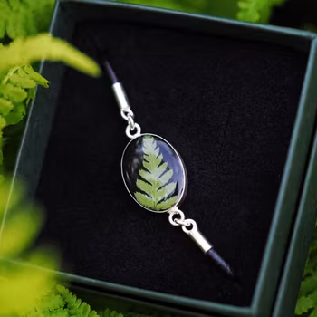 Bregne Armbånd Clasp Oval