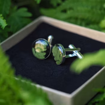 Bregne Mansjettknapper 14mm