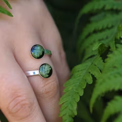 Bregne Ring Dobbel 8mm