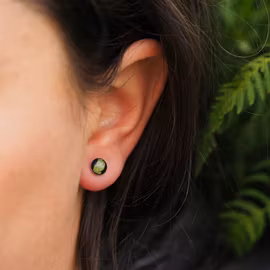 Bregne Øredobber Studs 6mm