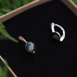 Bregne Øredobber Leverback Clip 8mm