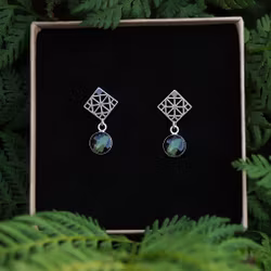 Bregne Øredobber Romb 8mm