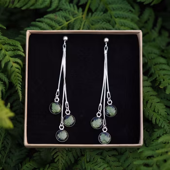 Bregne Øredobber Trippel 8mm