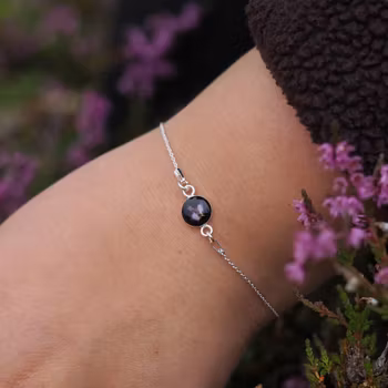 Heather Black Bracelet 8mm