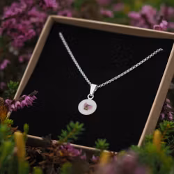 Røsslyng Hvit Anheng 10mm