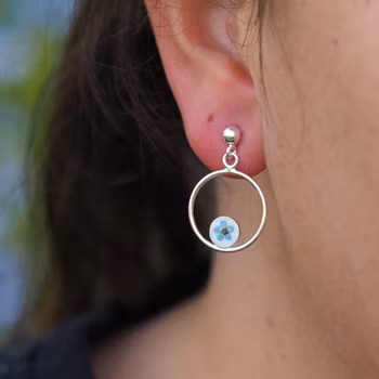 Forget-me-not Earrings Drop